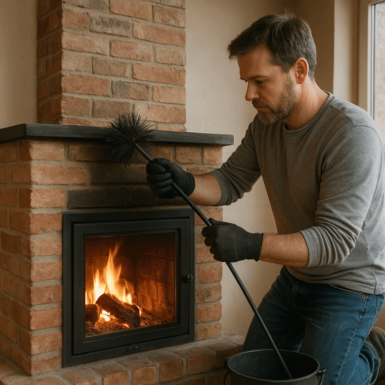 Jak dbać o komin przy regularnym paleniu w kominku