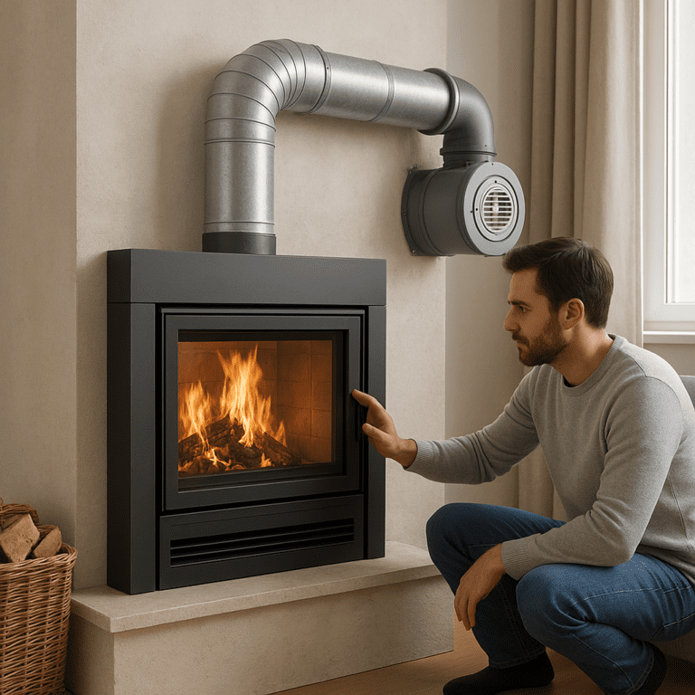Jak wybrać kominek do domu z wentylacją mechaniczną
