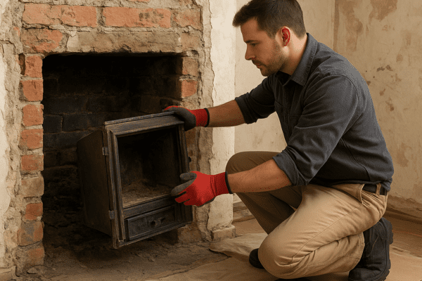 Wymiana kominka w czasie remontu, co warto wiedzieć?