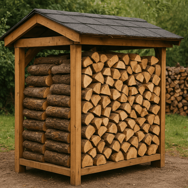 Jak prawidłowo przechowywać drewno do kominka