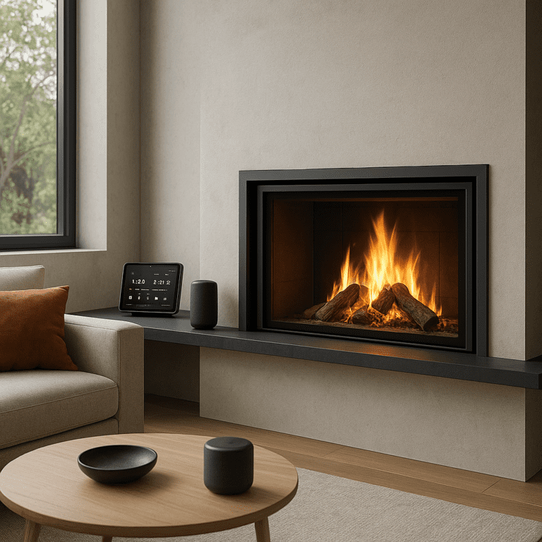 Jakie nowoczesne funkcje mają wkłady kominkowe 2025