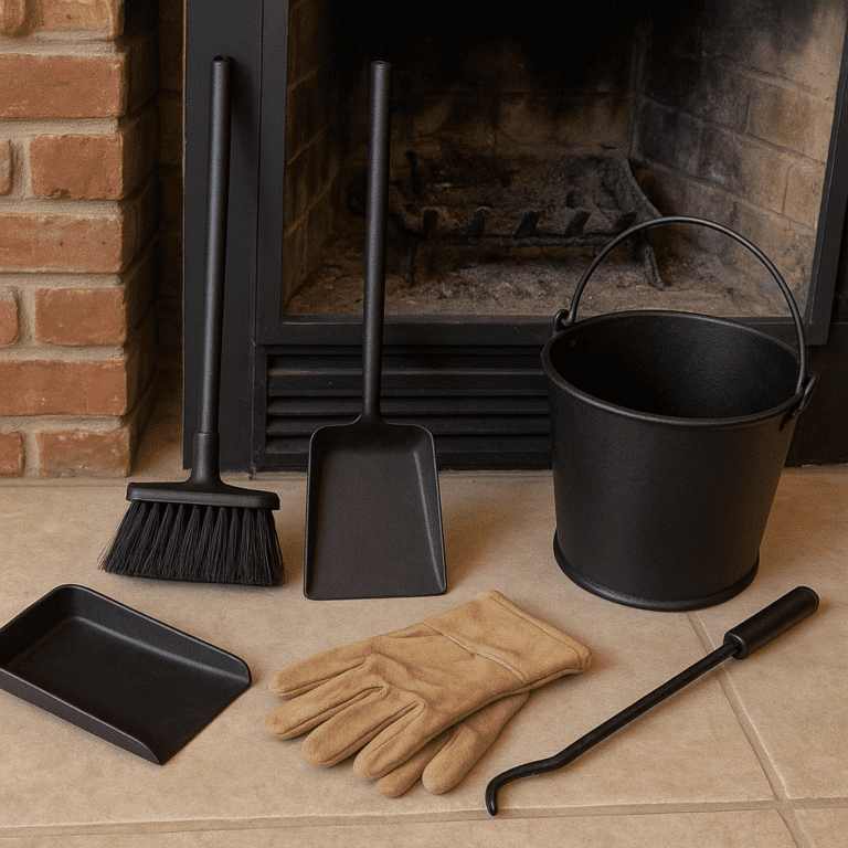Jakie są akcesoria, które ułatwiają czyszczenie kominka