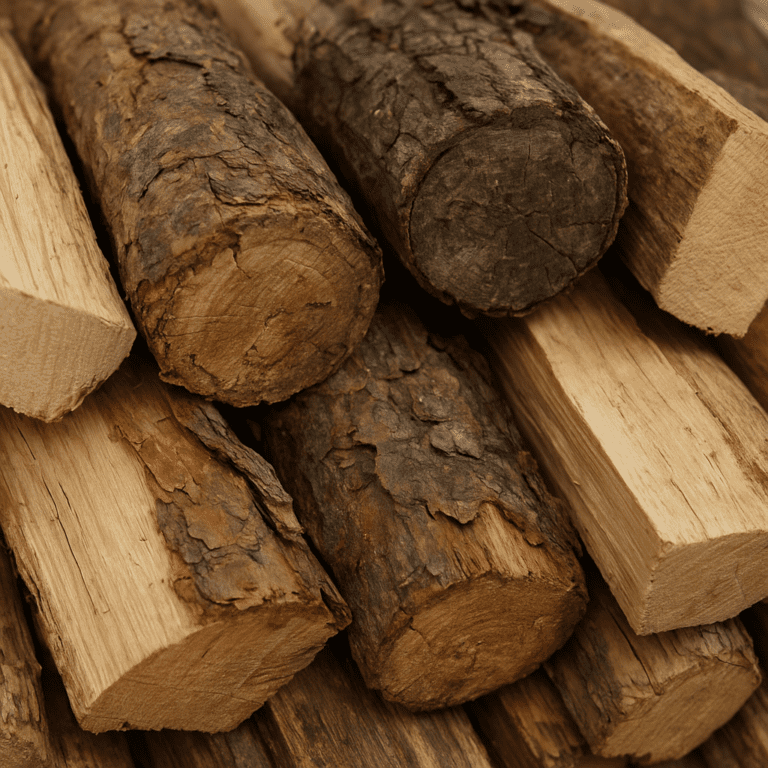 Jakie drewno nie nadaje się do palenia w kominku