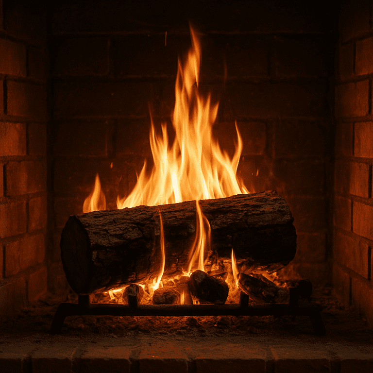 Jak długo można palić w kominku bez przerwy