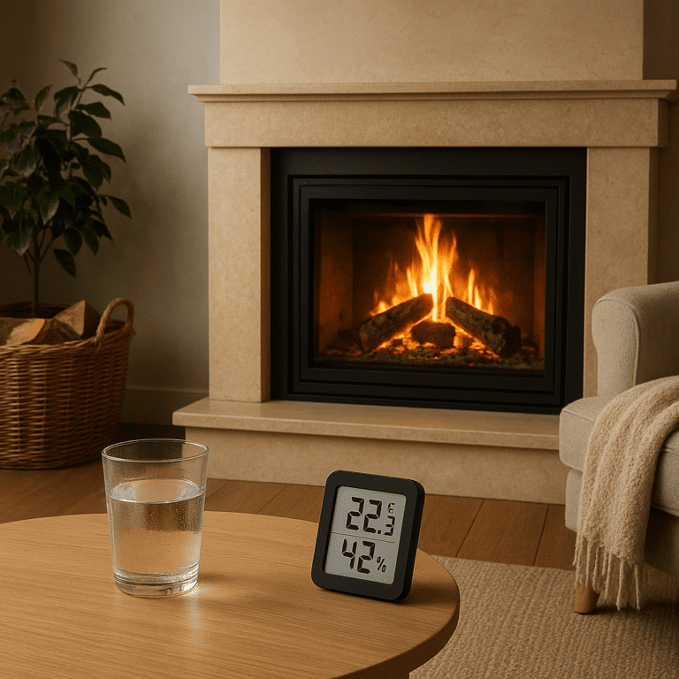 Kominek a wilgotność powietrza – jak zachować równowagę