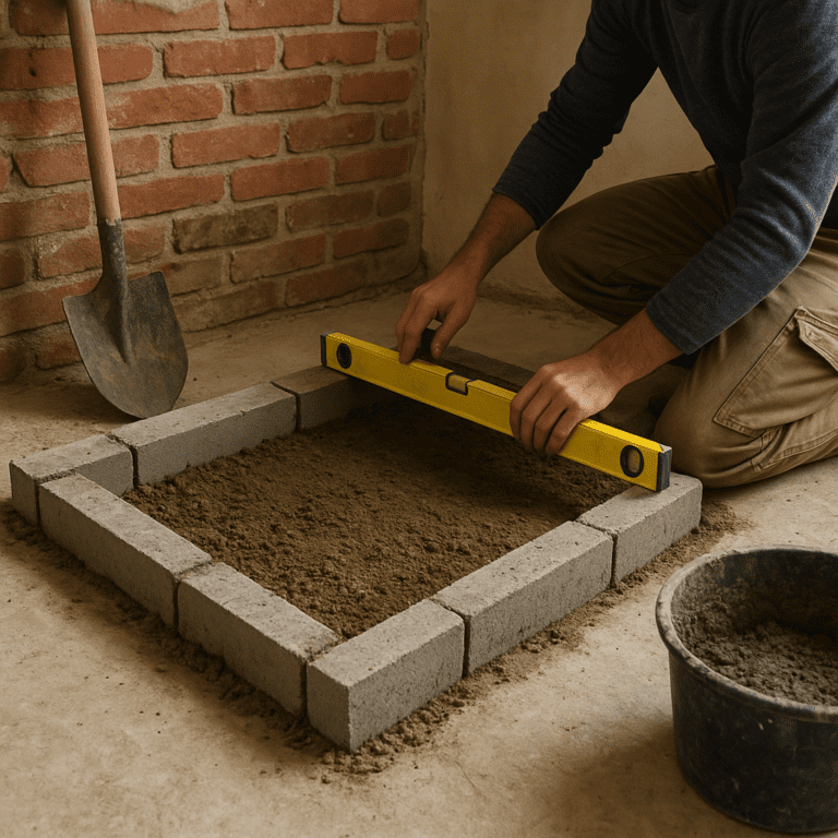 Jak przygotować fundament pod kominek