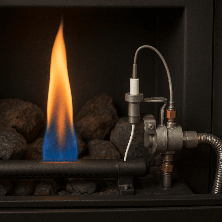 Jak działa automatyczny zapłon w kominku gazowym